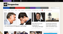 Desktop Screenshot of hrgrapevine.com